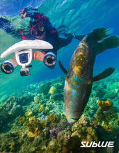 Cargar imagen en el visor de la galería, WhiteShark Mix | Buceo, Scuba Diving y actividades subacuáticas | De los dispositivos más baratos, el que ofrece más potencia | SUBLUE